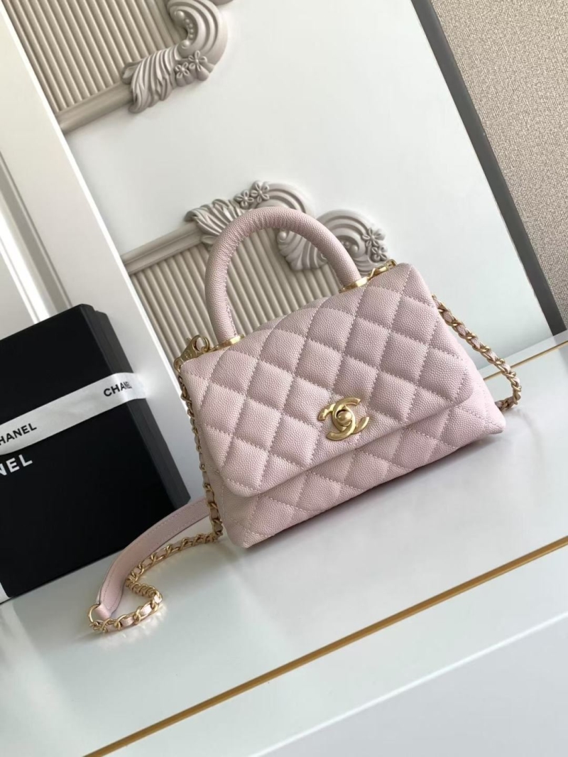 Ch**el top handle bags